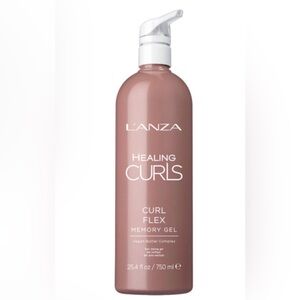L'ANZA Healing Curls Curl Flex Memory Gel Lanza New 25.4 oz Gives Curl Retention